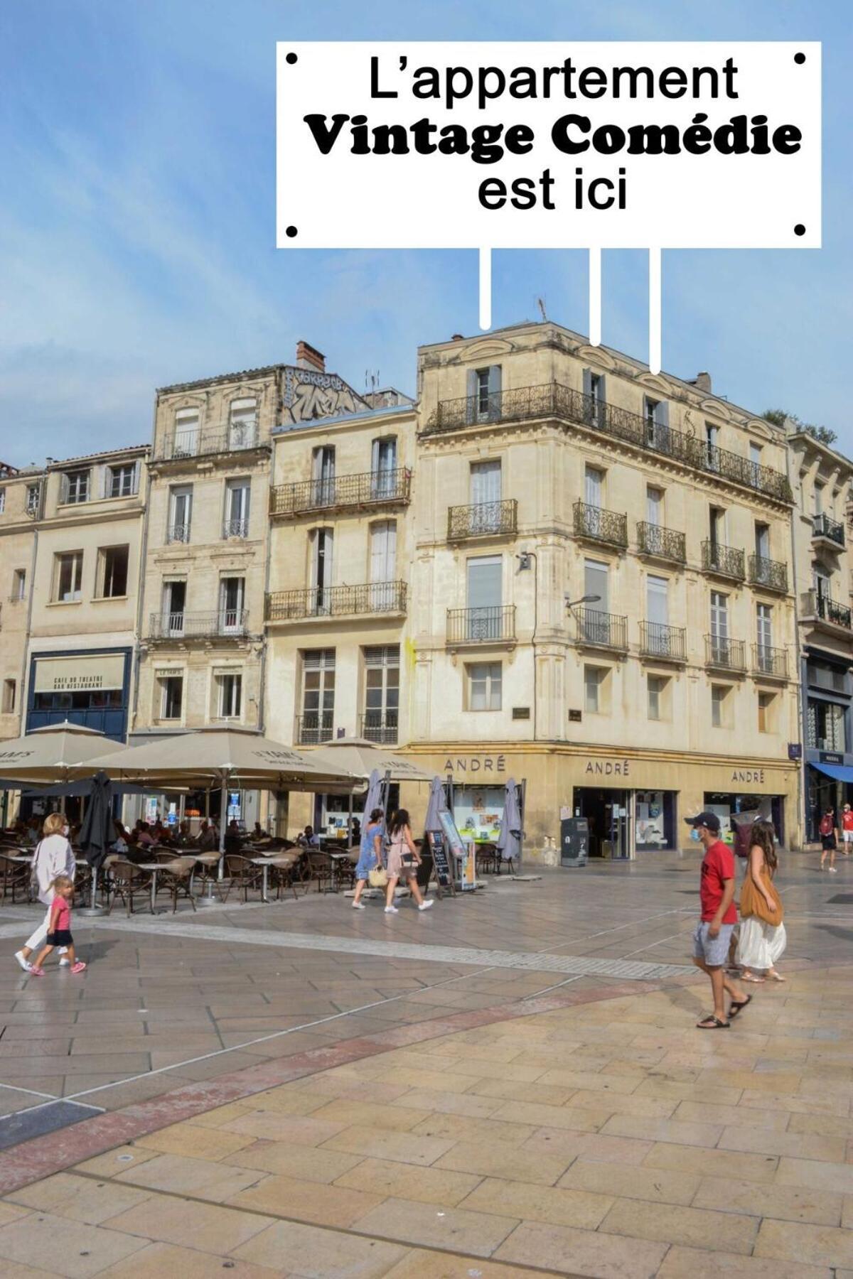 L'Atelier - Climatisation Et Vue Place De La Comedie モンペリエ エクステリア 写真